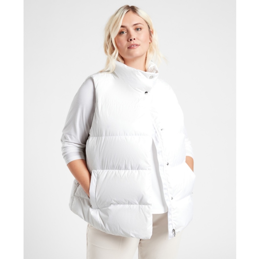 Athleta Downtown Vest White